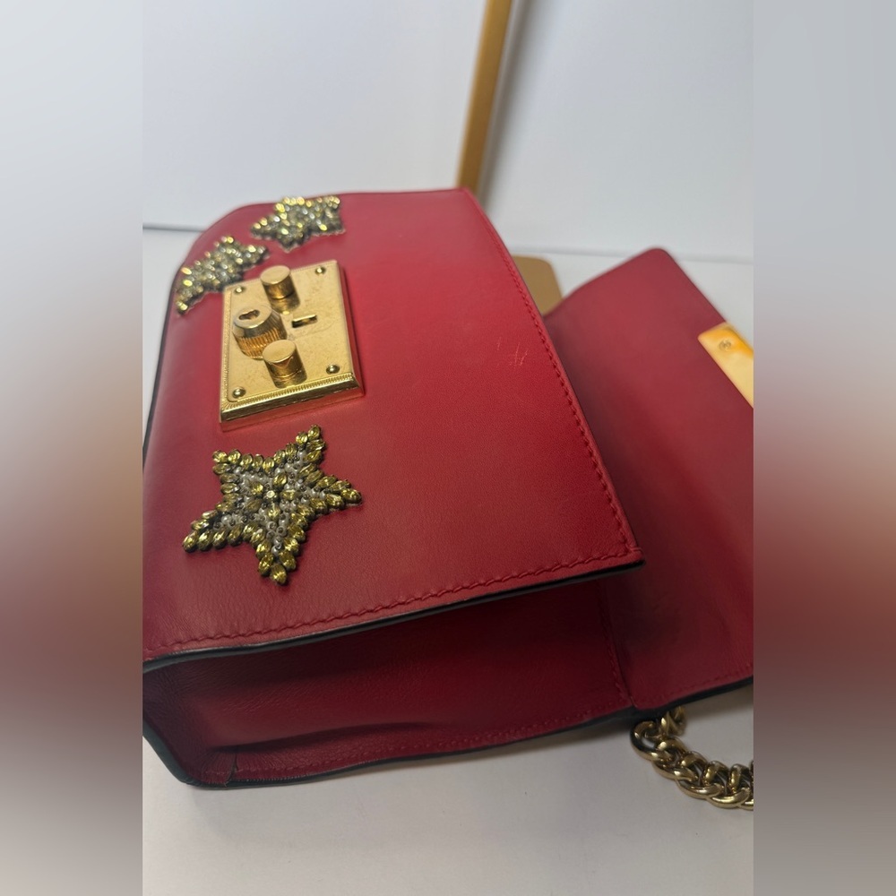 Gucci Red Cowhide Star bag (Limited Edition) - Picture 5 of 6